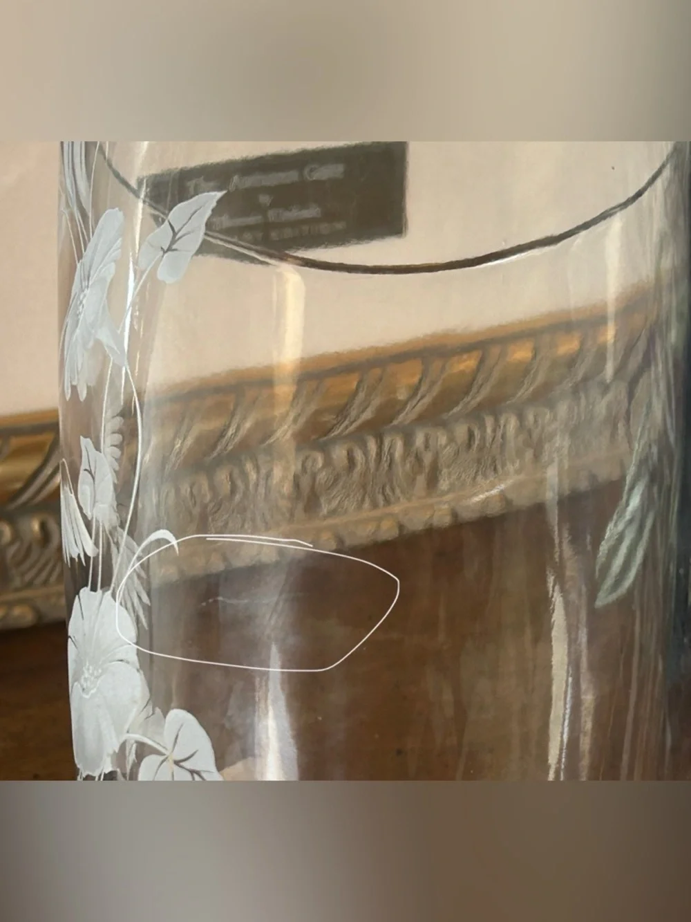 Vintage Avon Fostoria Lead Crystal Hummingbird Vase - Picture 11 of 11